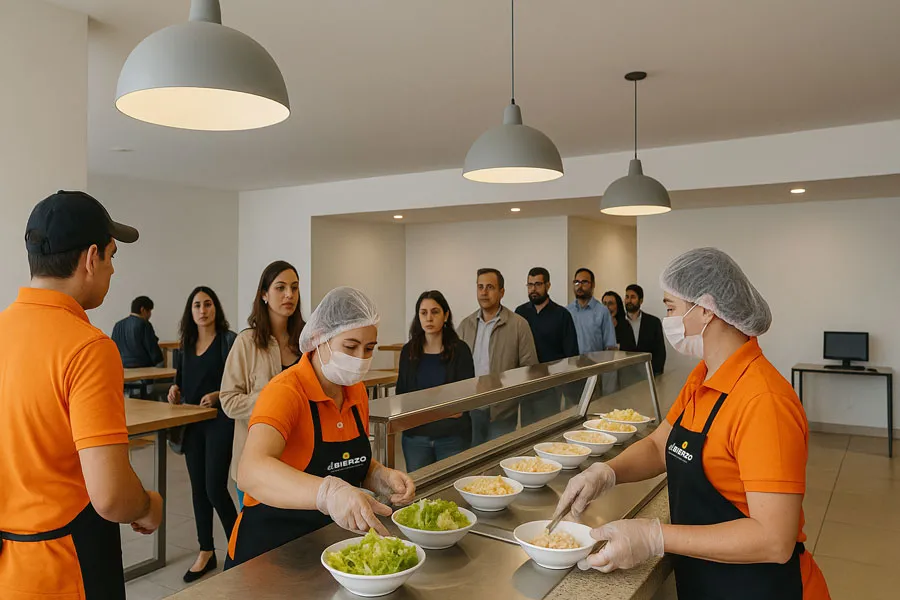 El mejor servicio de comedor empresarial